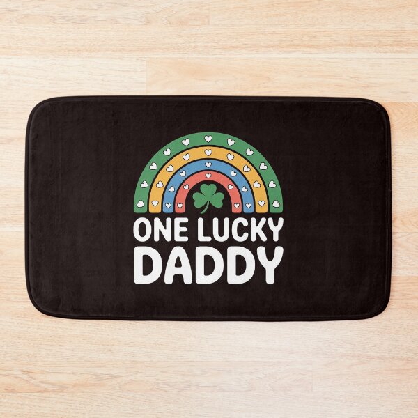 Item preview, One Lucky Daddy Rainbow Shamrock Irish St Patrick’s Day Dad  designed and sold by MichaelStalkas.