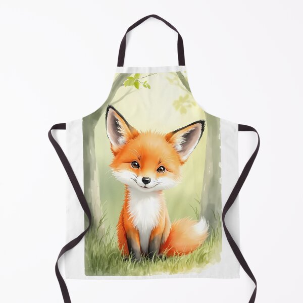 Artikelvorschau, Aquarellfuchs entworfen und verkauft von Zaroch.