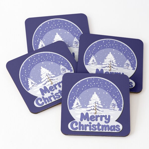 Item preview,   MERRY CHRISTMAS -  CHRISTMAS TREES -TEXT - TYPOGRAPHY -SNOW FLAKES designed and sold by Gihan-Design.