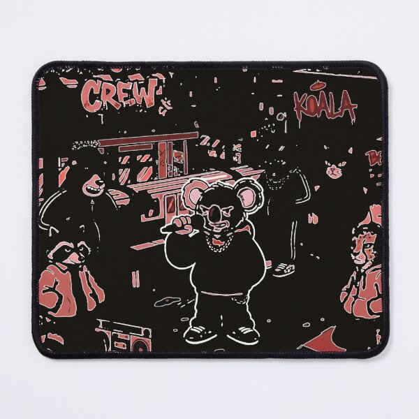 Item preview, Urban Jungle Crew - Rapping Koala & Hip Hop Animals designed and sold by MythoWorldddd.