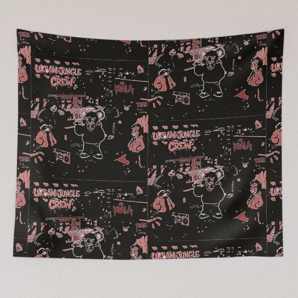 Item preview, Urban Jungle Crew - Rapping Koala & Hip Hop Animals designed and sold by MythoWorldddd.