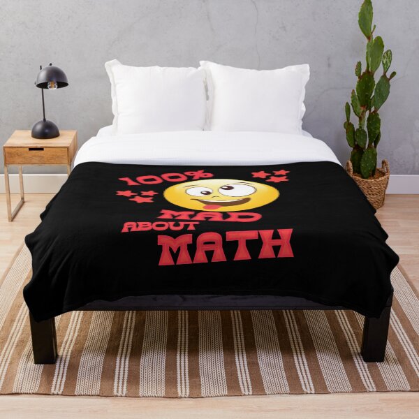 Aperçu de l'œuvre ÉMOJI MATHÉMATIQUES - FOU DE MATHS créée et vendue par JustMathIt.
