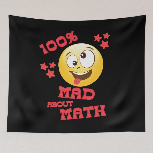 Item preview, MATH EMOJI - MAD ABOUT MATH designed and sold by JustMathIt.
