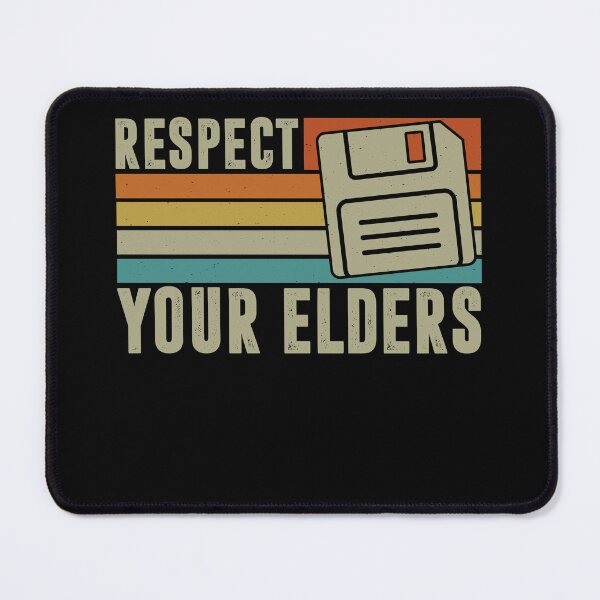 Item preview, Respect Your Elders Funny Tech Floppy Disk Retro Vintage Classic designed and sold by gunaone-design.