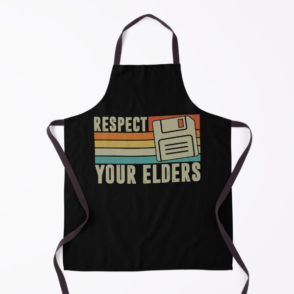 Item preview, Respect Your Elders Funny Tech Floppy Disk Retro Vintage Classic designed and sold by gunaone-design.
