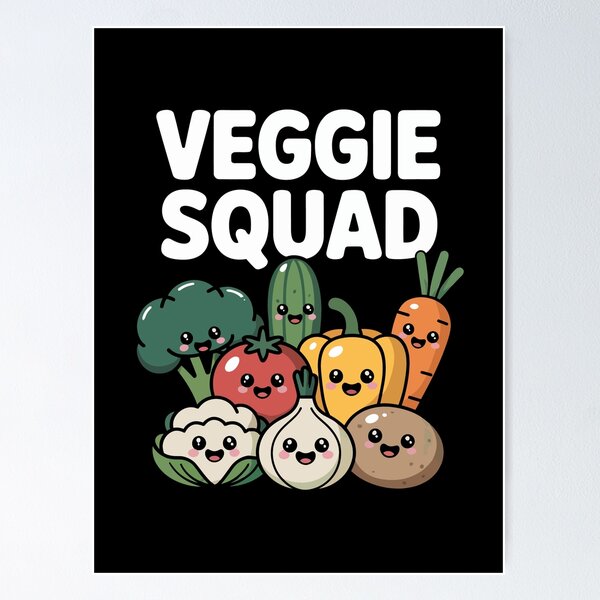 Item preview, Veggie Squad  designed and sold by jkrphoto.