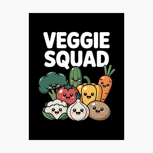 Item preview, Veggie Squad  designed and sold by jkrphoto.