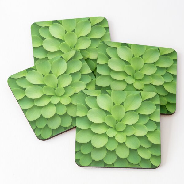 Item preview, Succulent Petal Spiral – Layered Light Yellow-Green Floral Pattern designed and sold by EmeraldeaArt.