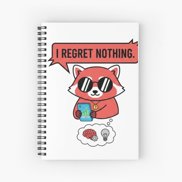Item preview, I Regret Nothing: Chaos Panda Edition designed and sold by Maher ElQARAPI.