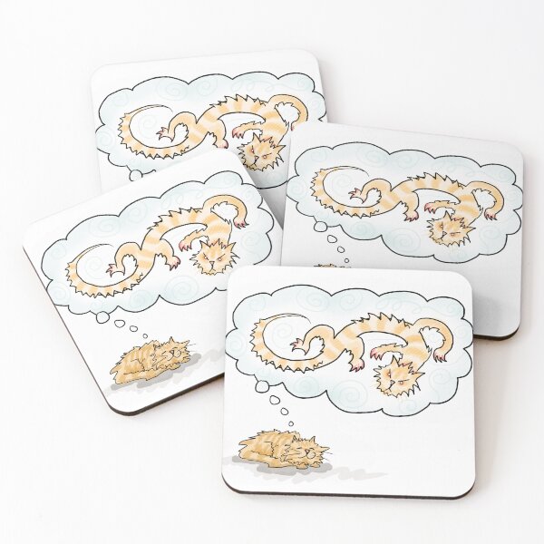 Item preview, Cat Dream designed and sold by Beware of flying hedgehogs.