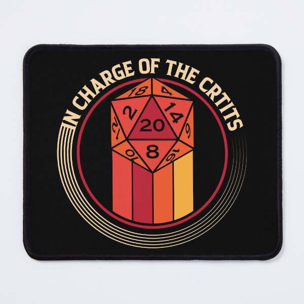 Item preview, In Charge of the Crits D20 Retro RPG designed and sold by sachpica.