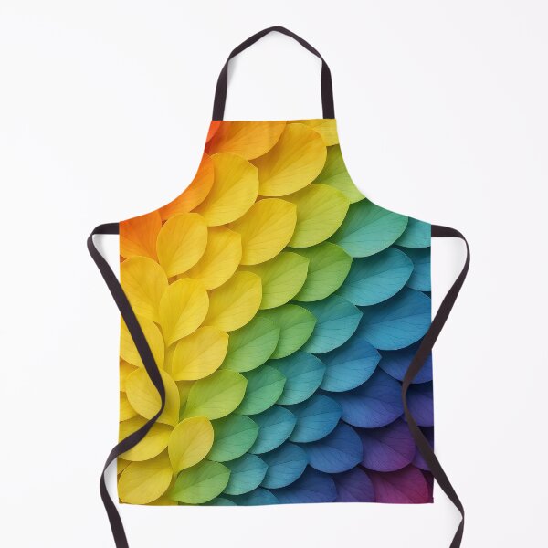 Item preview, Rainbow Petal Cascade – Vibrant Gradient Floral Explosion designed and sold by EmeraldeaArt.