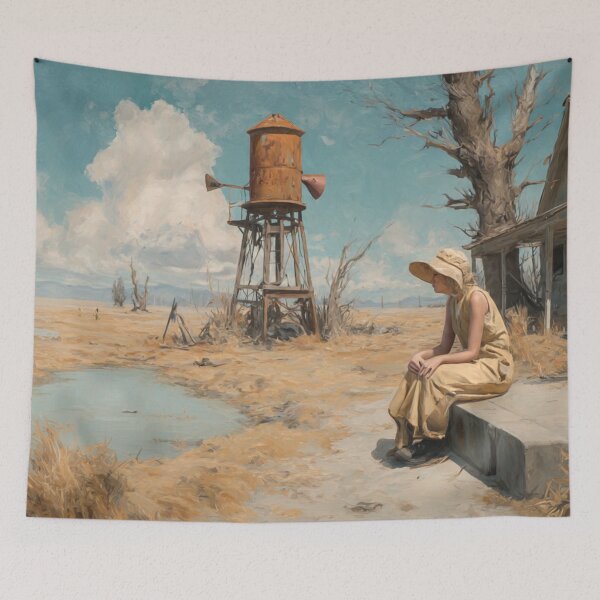 Item preview, She Waits Where the Wind Forgot designed and sold by afrancisCL.