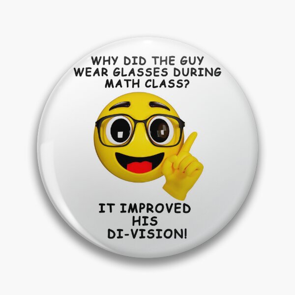 Item preview, MATH EMOJI - GUY WEARING GLASSES designed and sold by JustMathIt.