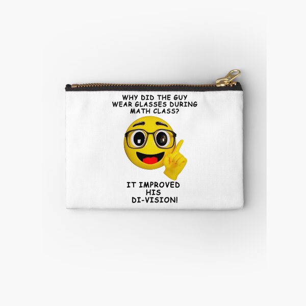 Item preview, MATH EMOJI - GUY WEARING GLASSES designed and sold by JustMathIt.