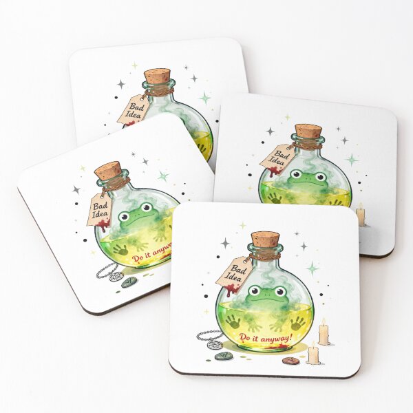 Item preview, Ghost Frog – Green Potion designed and sold by Jungle Mantis.