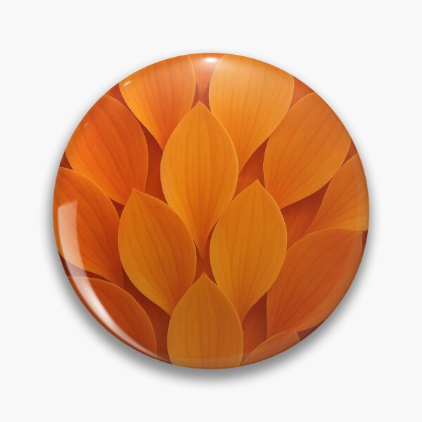 Item preview, Tangerine Petal Storm – Layered Orange Floral Texture designed and sold by EmeraldeaArt.