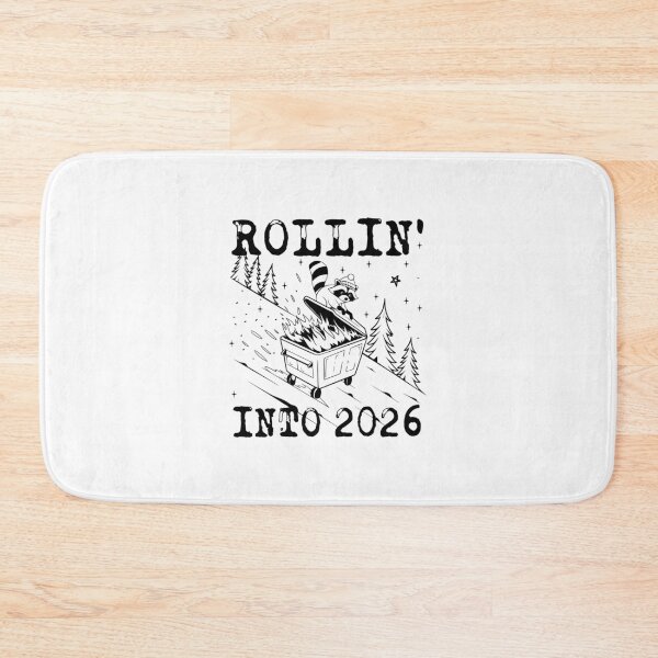 Item preview, Rollin’ Into 2026 – Retro Roller Skate Vibes with a Funny New Year Twist designed and sold by DesignsDominus.