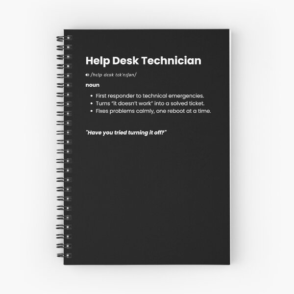 Item preview, Help Desk Technician Definition | Funny IT Support Office Gift designed and sold by Yuli Club.