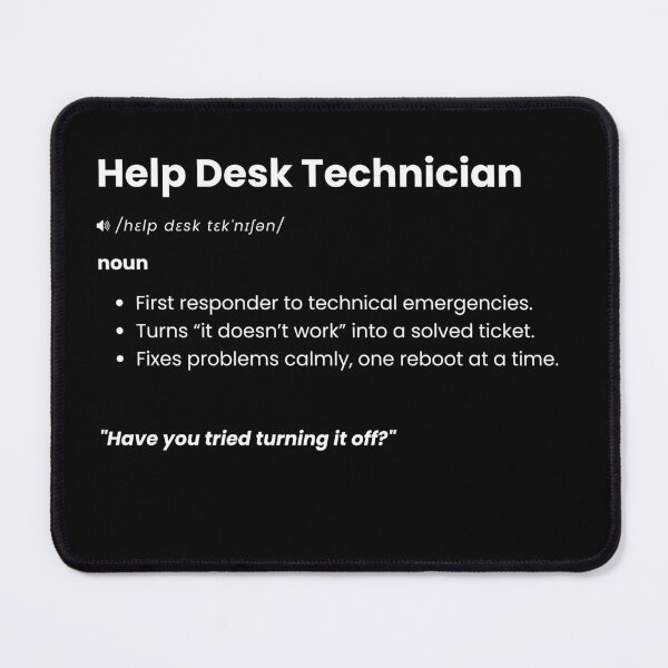 Item preview, Help Desk Technician Definition | Funny IT Support Office Gift designed and sold by Yuli Club.
