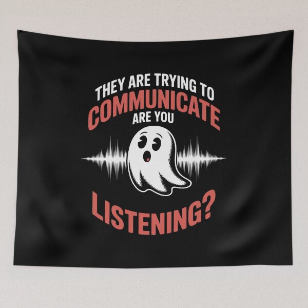 Item preview, Ghost Hunter EVP Paranormal Halloween Hunt Spirit Hunting designed and sold by andreaswest.