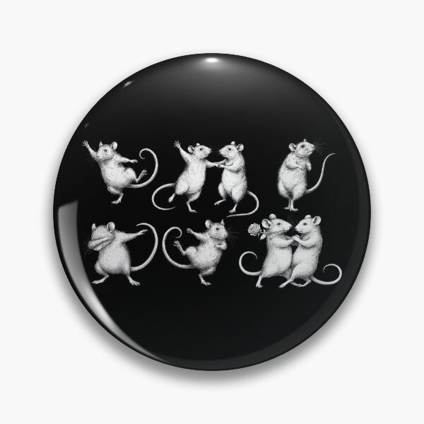 Item preview, Dancing Pet Rats : Vintage & Whimsical Illustration designed and sold by Marsh & Lump.