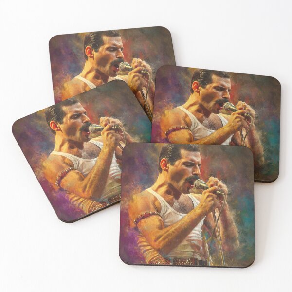 Item preview, Legend on Stage – Freddie Mercury Portrait designed and sold by SHOCAMPOS DESIGNS .