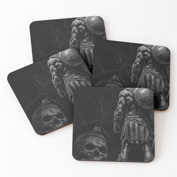 Item preview, Spartan Hoplite in Underworld Hades Coliseum Art designed and sold by R&B Art and design.