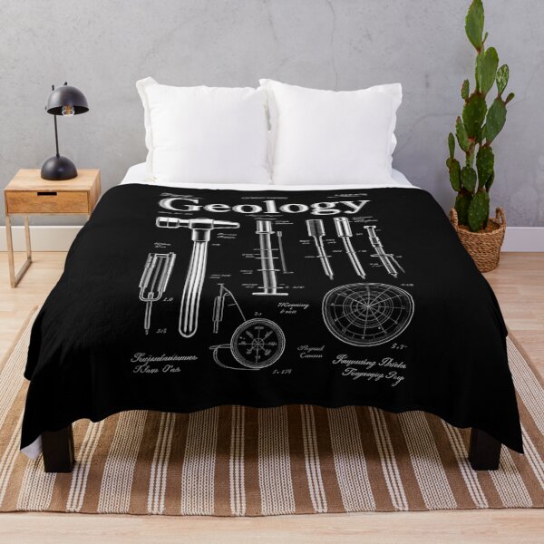 Item preview, Geology Geologist Field Kit Tools Patent Print designed and sold by andreaswest.