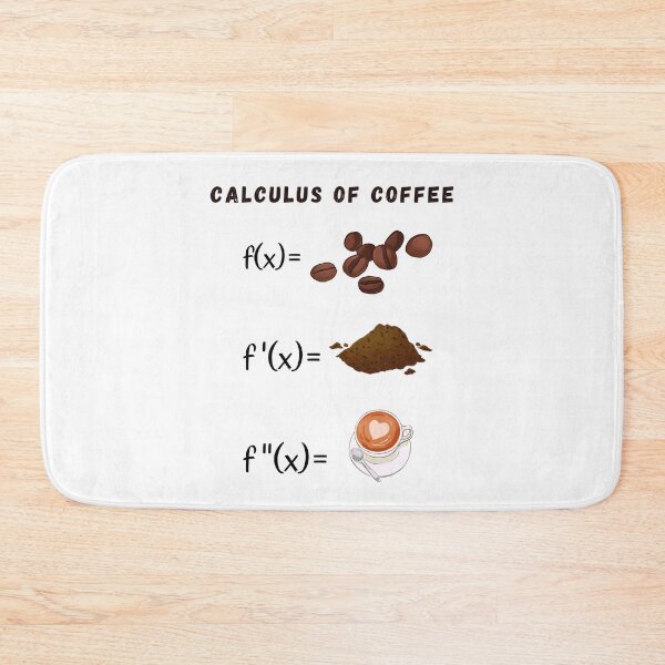 Item preview, CALCULUS OF COFFEE designed and sold by JustMathIt.