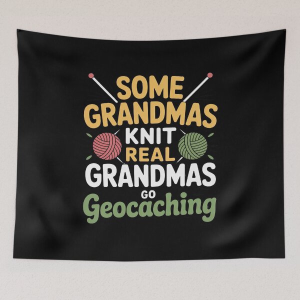 Item preview, Geocaching Real Grandmothers Geocacher Geocache designed and sold by andreaswest.