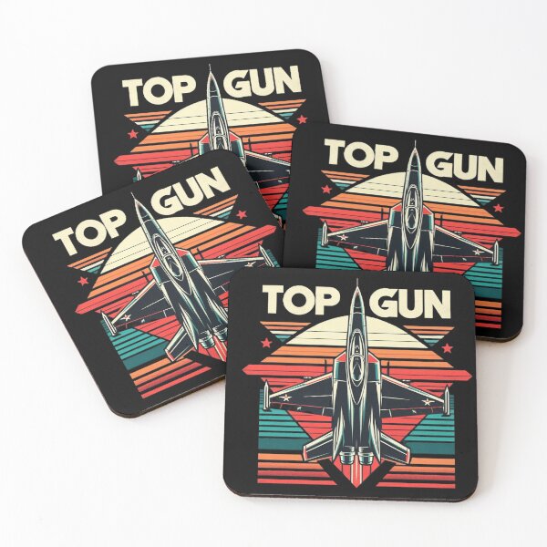 Item preview, Top Gun Retro Fighter Jet | Vintage 80s Aviation Design designed and sold by AYACHI90.