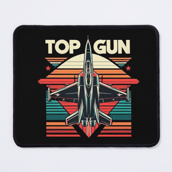 Item preview, Top Gun Retro Fighter Jet | Vintage 80s Aviation Design designed and sold by AYACHI90.