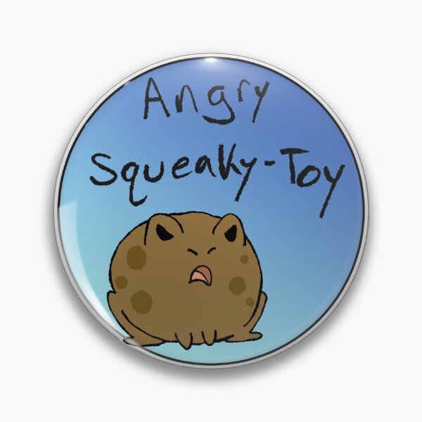 Item preview, Angry Squeaky Toy designed and sold by Colbypuppy's Designs.
