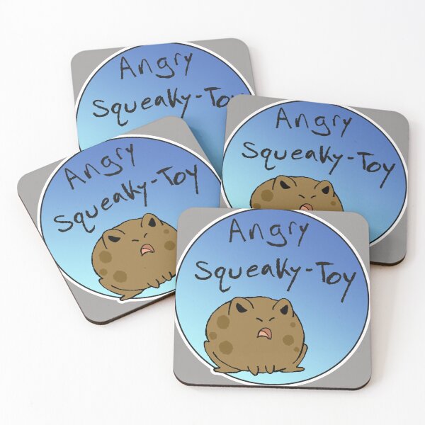 Item preview, Angry Squeaky Toy designed and sold by Colbypuppy's Designs.