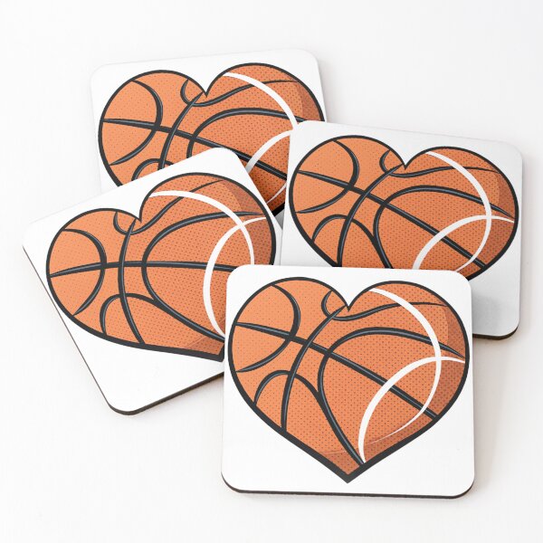 Item preview, Basketball Heart  designed and sold by choumilanais.