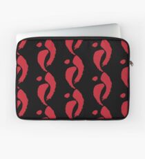 Tranquil Harmony - Crimson Balance Laptop Sleeve