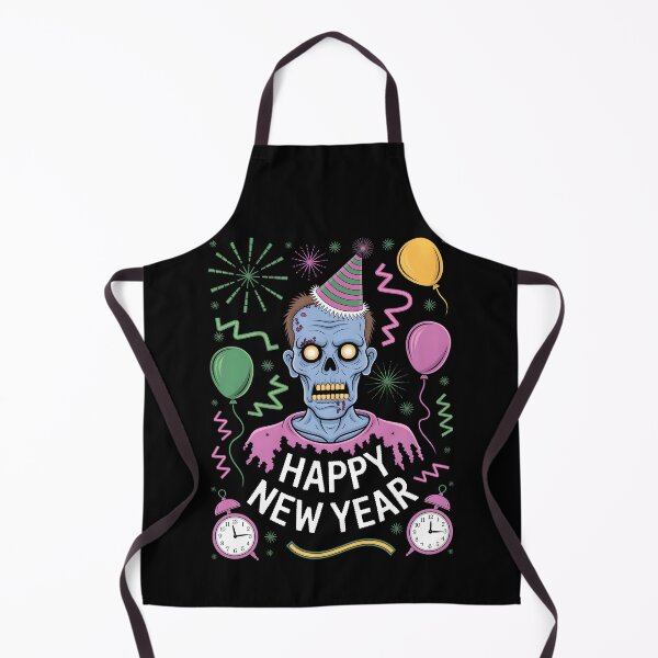 Item preview, Ugly New Year Zombie Party Disaster designed and sold by The Satire Fuggler.