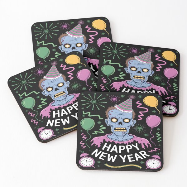 Item preview, Ugly New Year Zombie Party Disaster designed and sold by The Satire Fuggler.