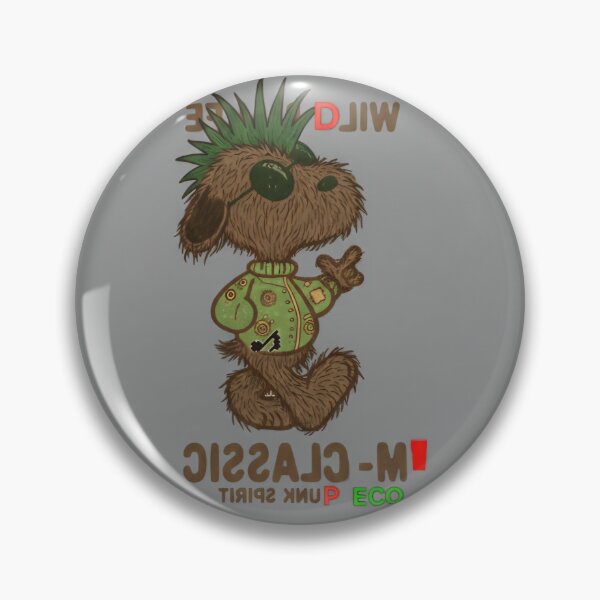 Item preview, Punk Rock Mutt | Retro Grunge Dog Aesthetic | Rebel Spirit designed and sold by JanRizz.