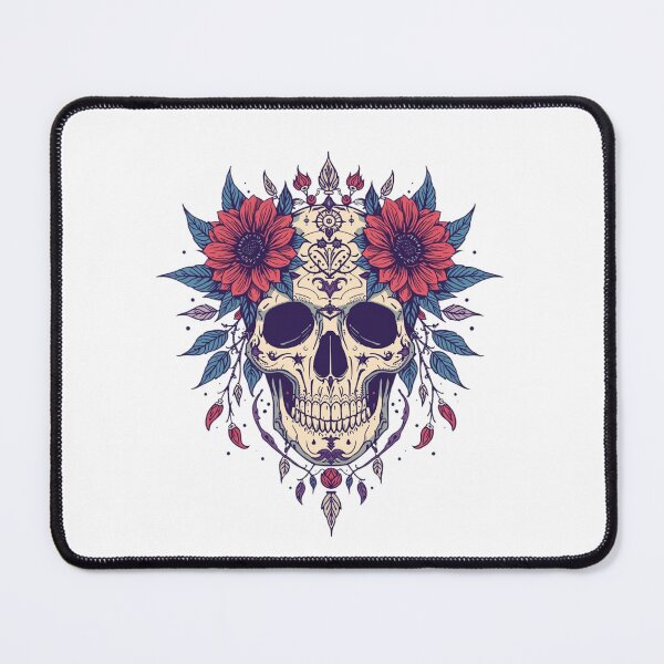 Item preview, Fantasy Floral Skull designed and sold by Florals and Daggers Designs.