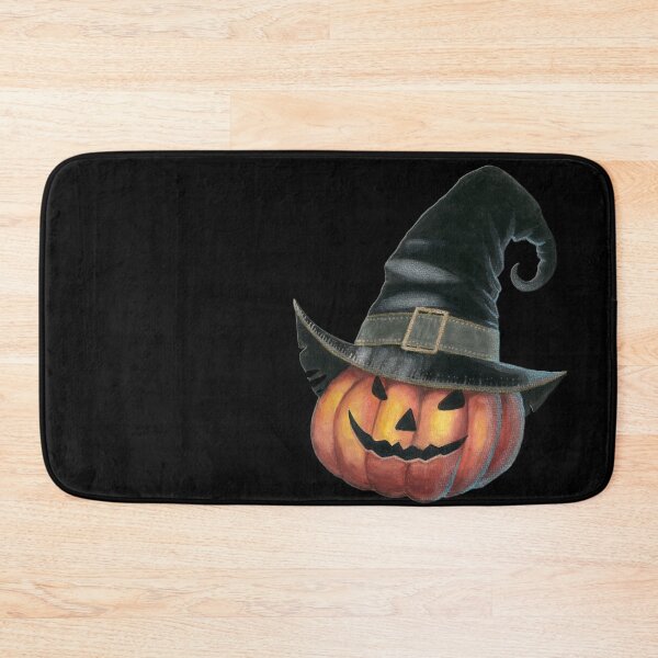 Item preview, Watercolor Pumpkin Witch designed and sold by SaskyaFate.