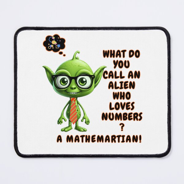 Item preview, MATHEMARTIAN designed and sold by JustMathIt.