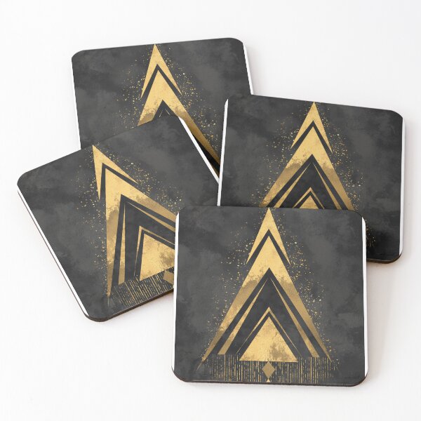 Item preview, Black & Gold Christmas — Festive Elegance designed and sold by MidArtForge.