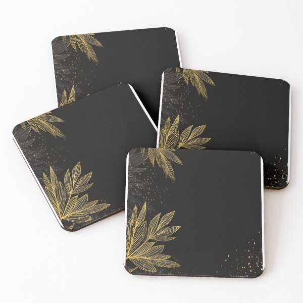 Item preview, Black & Gold Christmas — Festive Elegance designed and sold by MidArtForge.