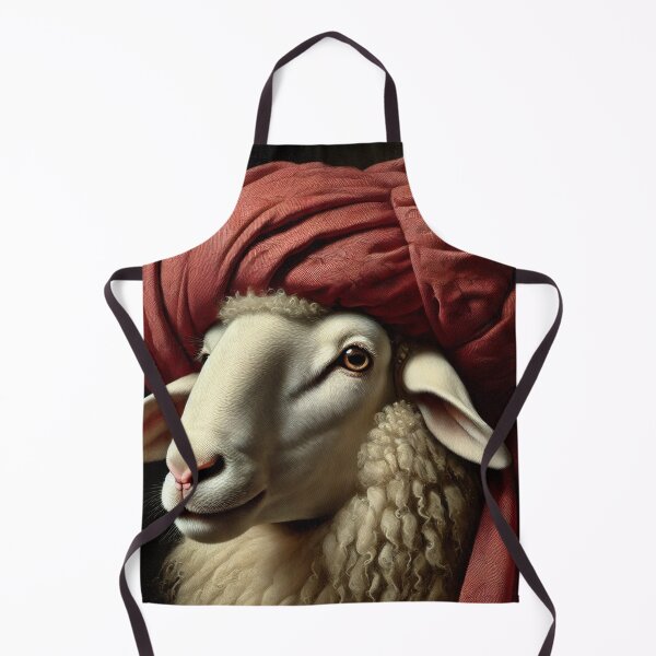 Item preview, Sheepism – Portrait with a Red Turban designed and sold by Thpoar.