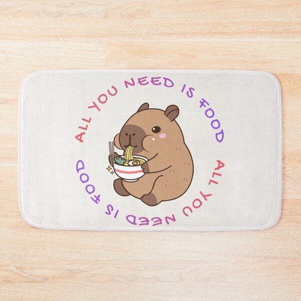 Item preview, All you need is food designed and sold by Cute Wolf.