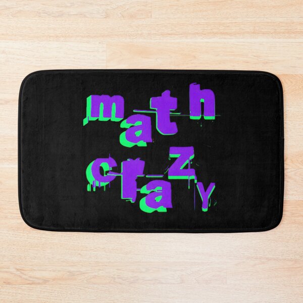 Item preview, MATH CRAZY designed and sold by JustMathIt.