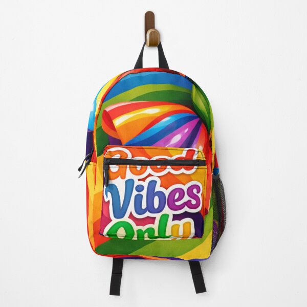 Item preview, Good Vibes Only Rainbow Candy Swirl designed and sold by Prayful.