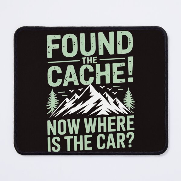 Item preview, Found The Cache Geocacher Geocaching GPS Tracking designed and sold by lavethediso.